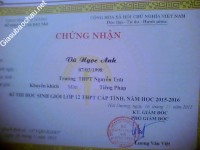 ảnh đính kèm của gia sư