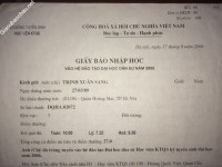 ảnh đính kèm của gia sư
