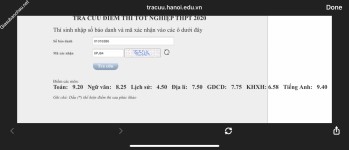 ảnh đính kèm của gia sư