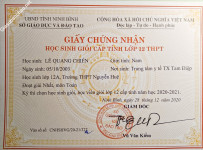 ảnh đính kèm của gia sư