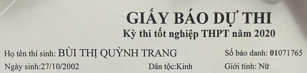 ảnh đính kèm của gia sư