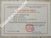 ảnh đính kèm của gia sư