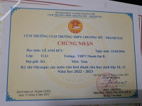 ảnh đính kèm của gia sư