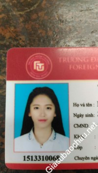 Gia sư giỏi Đại học Ngoại thương chuyên dạy kèm môn Tiếng Anh, Ngữ văn