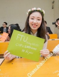 Gia sư giỏi Đại học Ngoại thương chuyên dạy kèm môn Toán, Vật Lý, Hóa, Ngữ văn, Luyện chữ đẹp, Dạy Toán bằng Tiếng Anh