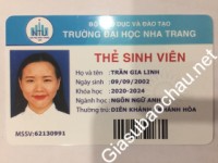 Gia sư giỏi Đại học Nha Trang chuyên dạy kèm môn Toán, Tiếng Anh, Tiếng Việt, Dạy Toán bằng Tiếng Anh