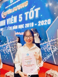 Gia sư giỏi Đại học Kinh Tế - Đại học Đà Nẵng chuyên dạy kèm môn Toán, Vật Lý, Hóa, Luyện chữ đẹp, Báo bài, Tiếng Việt